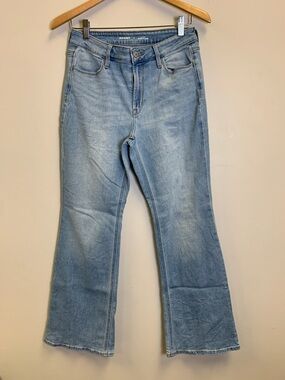 Old Navy Light Blue Flared Women's Jeans
